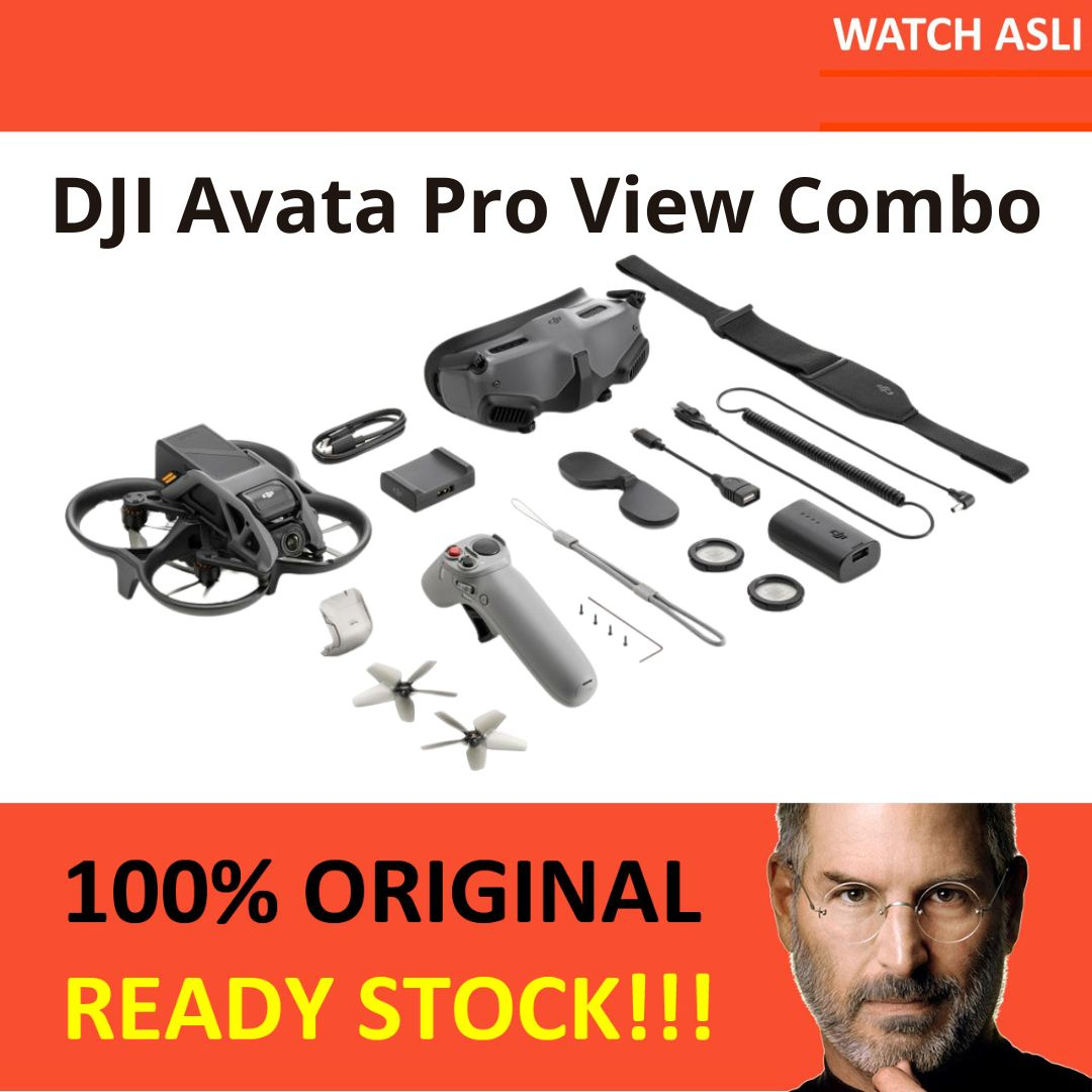 DJJI Avata Pro View Combo Drone Camera 4K Video Goggles 2 Ori Original