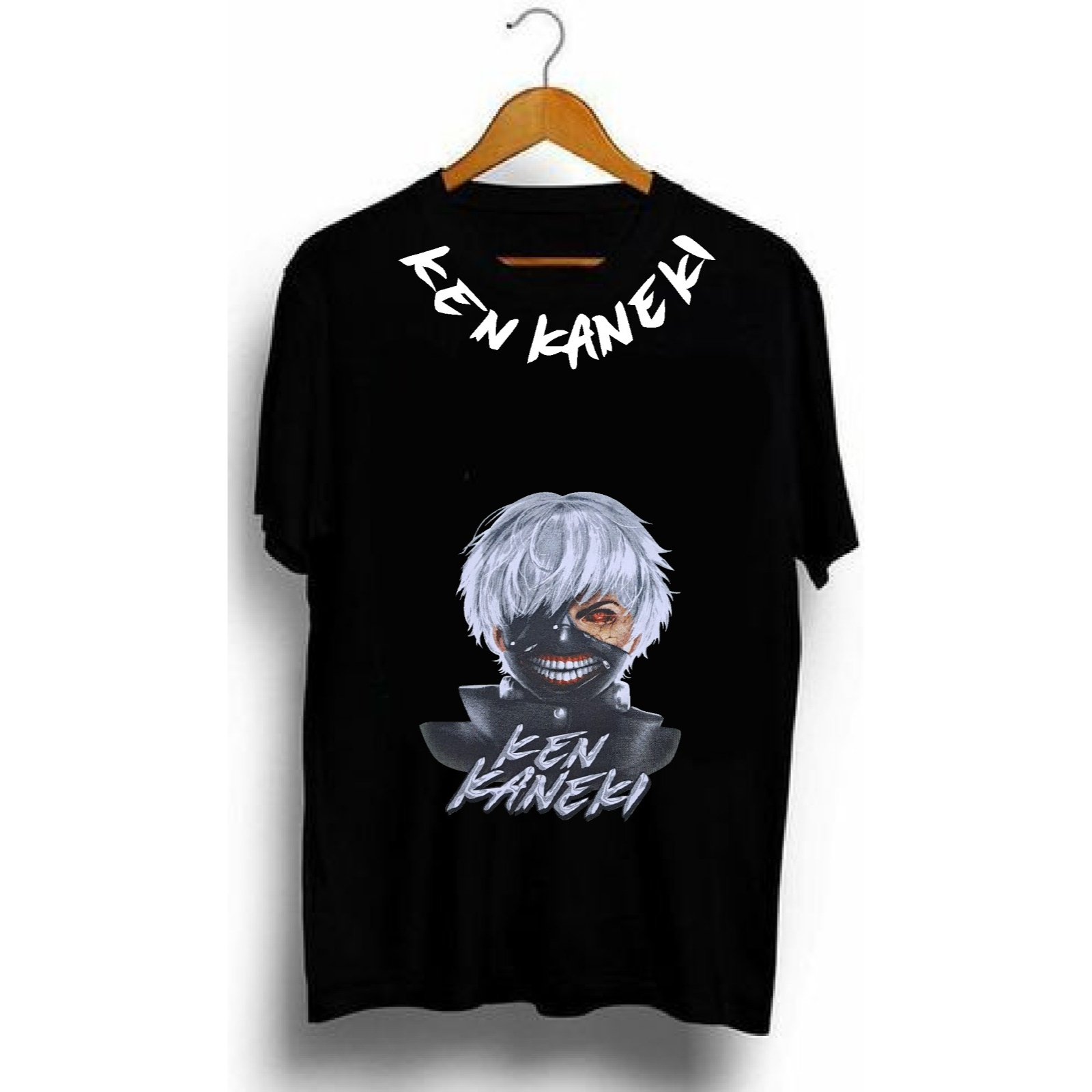 KAOS ATASAN DISTRO COWO /TSHIRT PRIA KENKANEKI