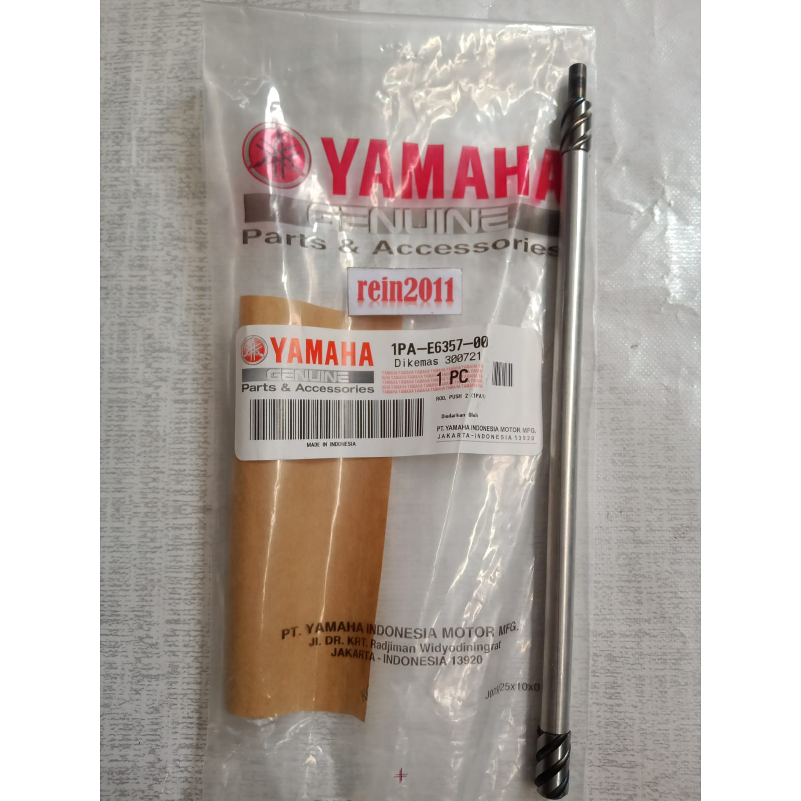 AS STUD STUT KOPLING MX KING VIXION NVL R15 V2 R15 VVA V3 ASLI ORI YAMAHA 1PA E6357 00