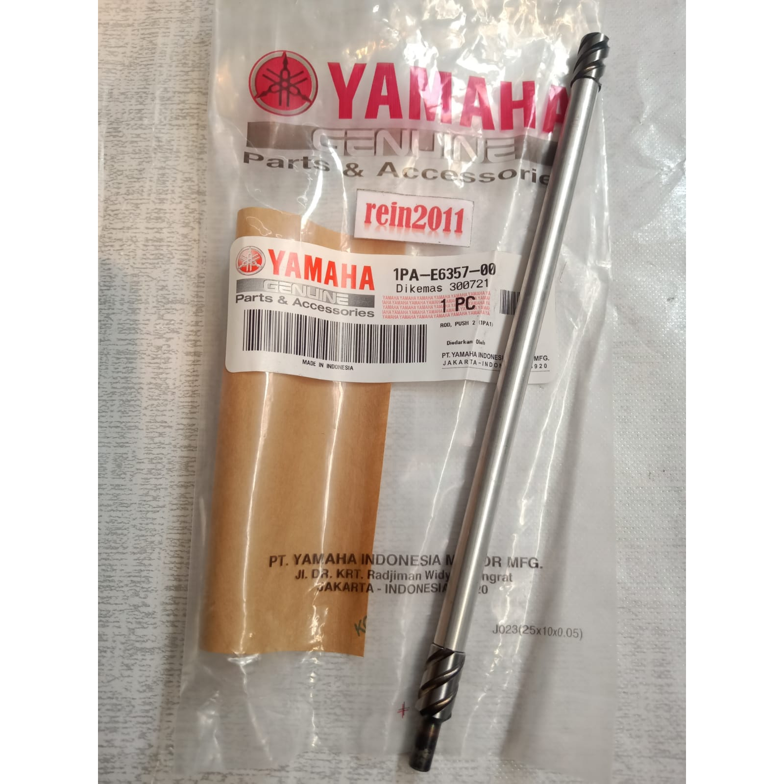 AS STUD STUT KOPLING MX KING VIXION NVL R15 V2 R15 VVA V3 ASLI ORI YAMAHA 1PA E6357 00