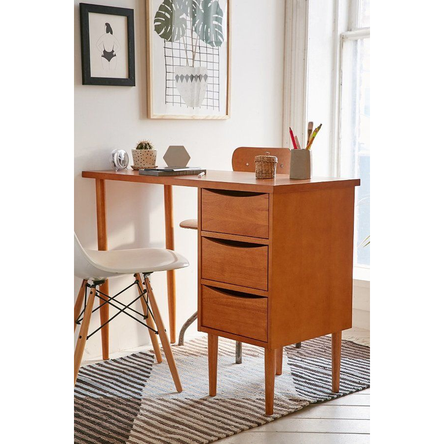 Meja Belajar Anak Kayu Jati Tanpa Kursi | Meja Kantor Kayu Jati | Meja Belajar Minimalis