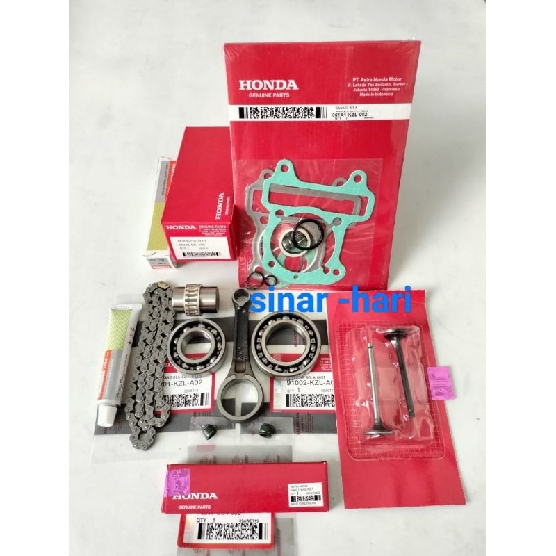 STANG SEHER KOMPLIT 7 AITM ( KZL ) HONDA ORIGINAL BEAT FI + BEAT SETRIT+SCOOPY FI +SPACY FI INJEKSI ESP