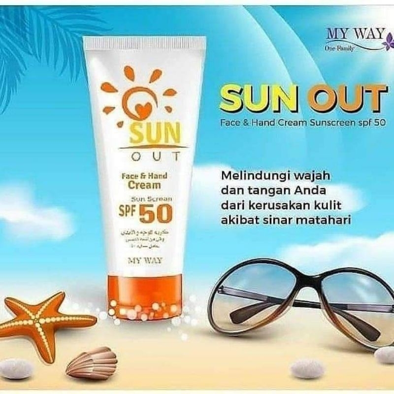 My Way | [TERMURAH]SUNBLOCK SUN BLOCK SANBLOK SUNBLOK SUNSCREEN SUN PROTECTION SPF 50 SUN OUT