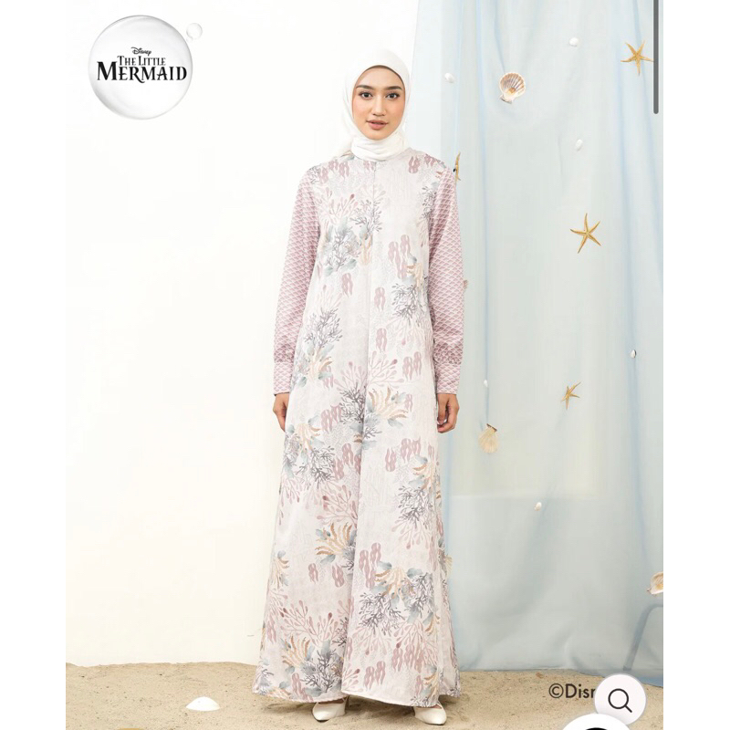 MERMAID UNDER THE SEA DRESS DUSTY PINK -  GEULIS