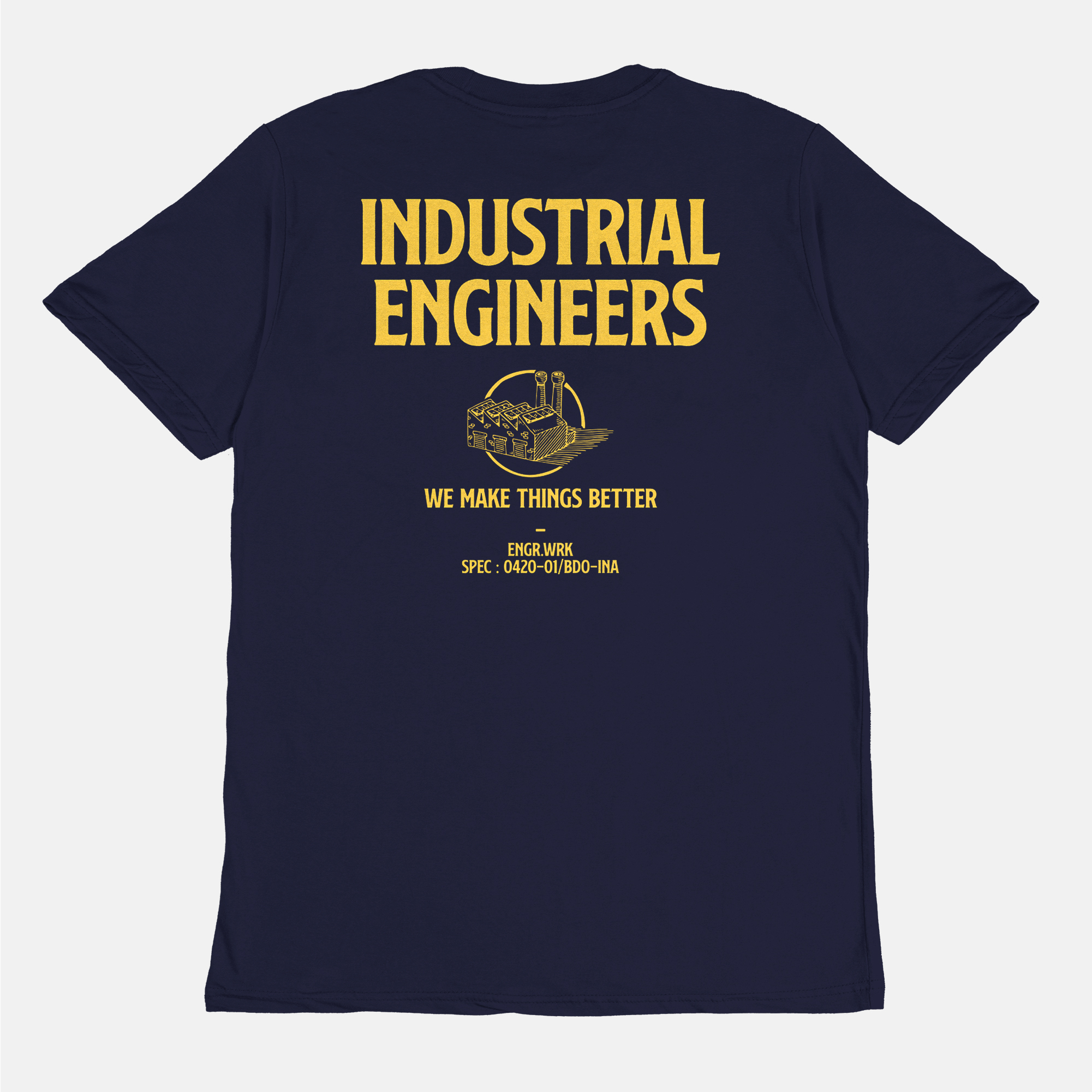 INDUSTRIAL TSHIRT-KAOS KATUN BY GAUGE SUPPLY CO