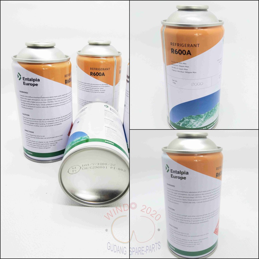 FREON R600A | FREON R600 KALENG | FREON KULKAS R600 | FREON TABUNG