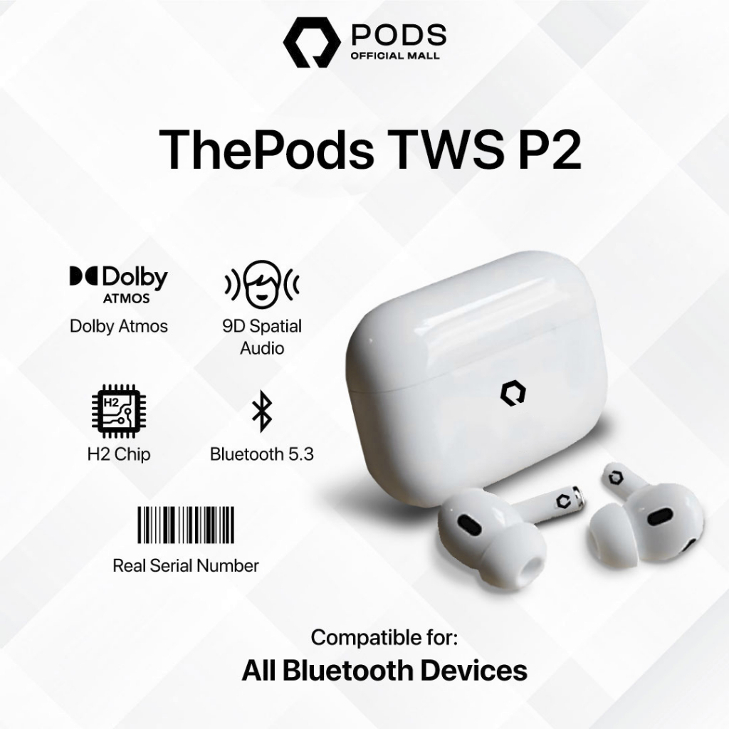 The Pods Series Final Upgrade - True Wireless Stereo Bluetooth Earphone by PodsIndonesia