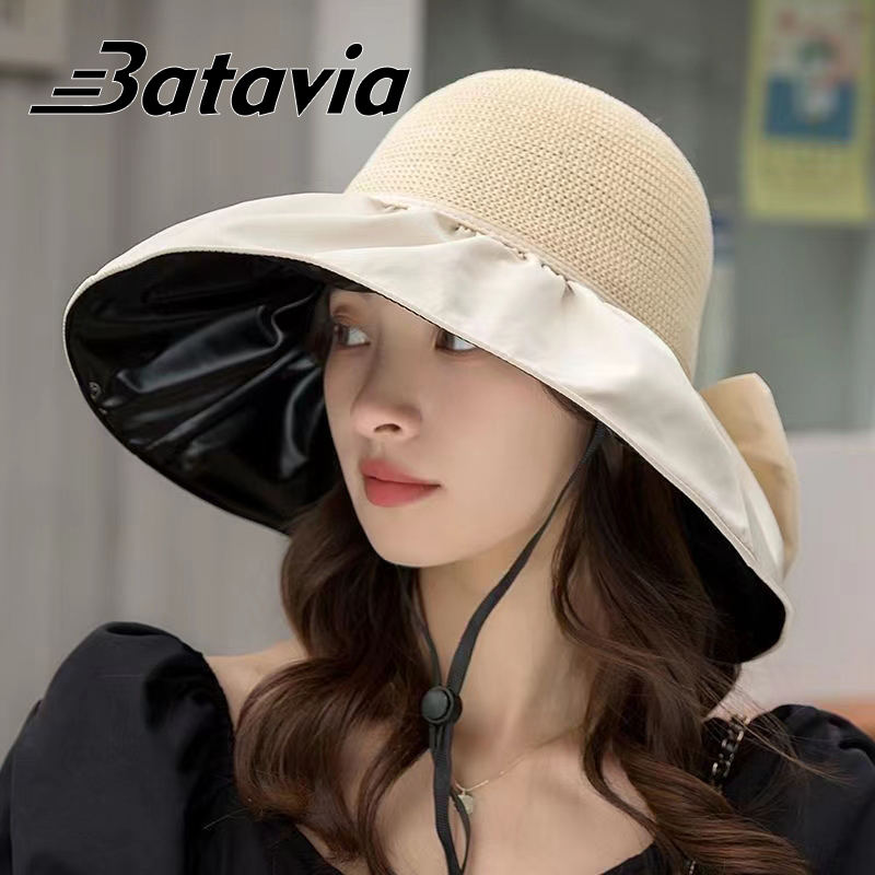 Batavia Import Topi wanita Summer Hats Beach Import premium model korea terbaru T1