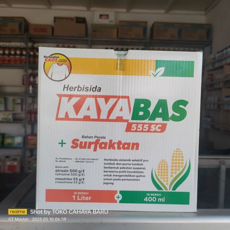Kayabas 555SC 1L Obat Rumput Dalam Jagung