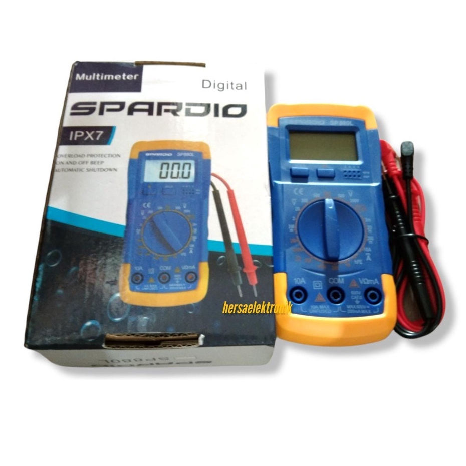 digital multimeter SP 880L - IPX7