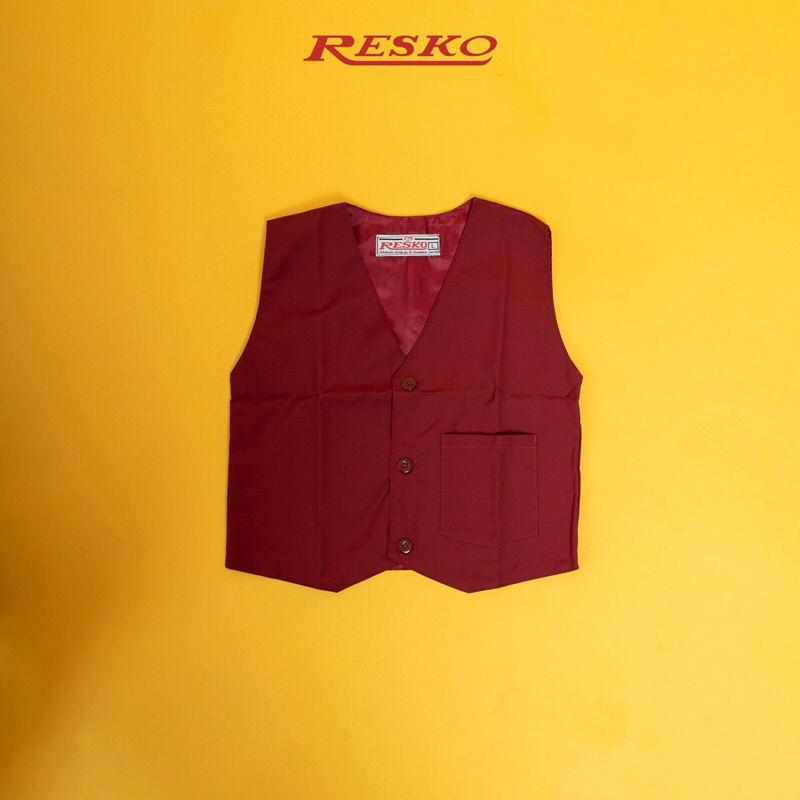 Resko - Rompi Merah Sd - Rompi Sekolah