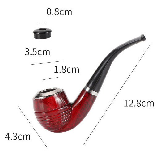 ORIGINAL PIPA POPEYE 2 IN 1 DENGAN SARINGAN ASAP PERMANEN BISA UNTUK FILTER 8MM