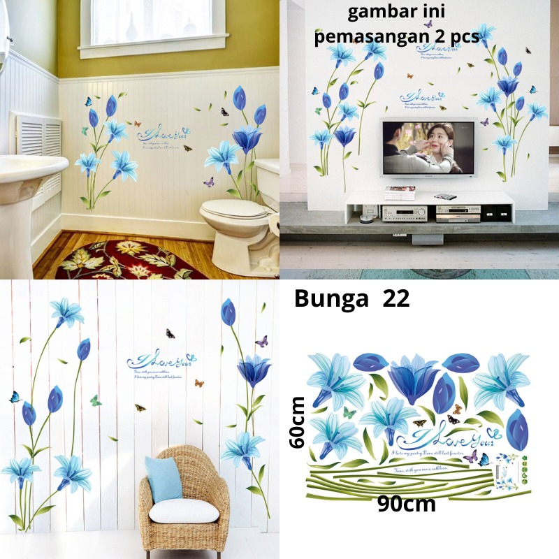 WALL STICKER STIKER SETIKER SETICKER DINDING BUNGA WALLSTICKER WALLSTIKER DINDING TEMPELAN POT BUNGA SAKURA PINK PEONY RUMPUT TERATAI MERAK DEKORASI TEMBOK DECOR DEKOR RUMAH RUANG TAMU MAKAN KELUARGA WALSTICKER WALSTIKER WALLPAPER WALPAPER BUNGA IMLEK