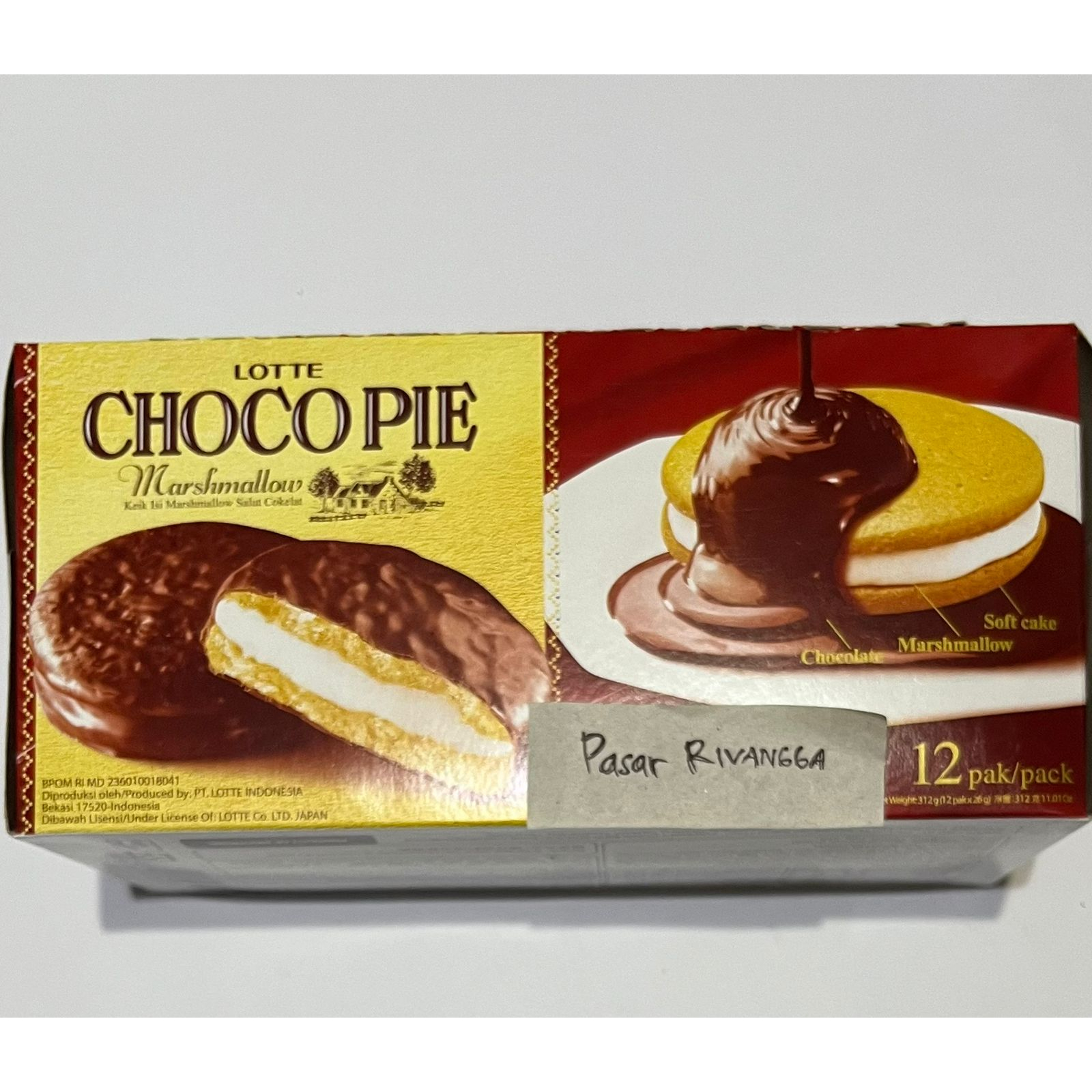 

chocopie pak isi 12