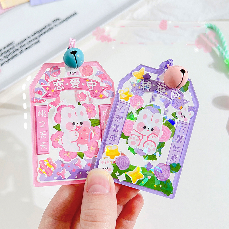 

GEM - SET DIY GANTUNGAN KUNCI ACRYLIC + BONUS STICKER MOMO GLITTER + TWEEZER STIKER GANTUNGAN STIKER LABEL