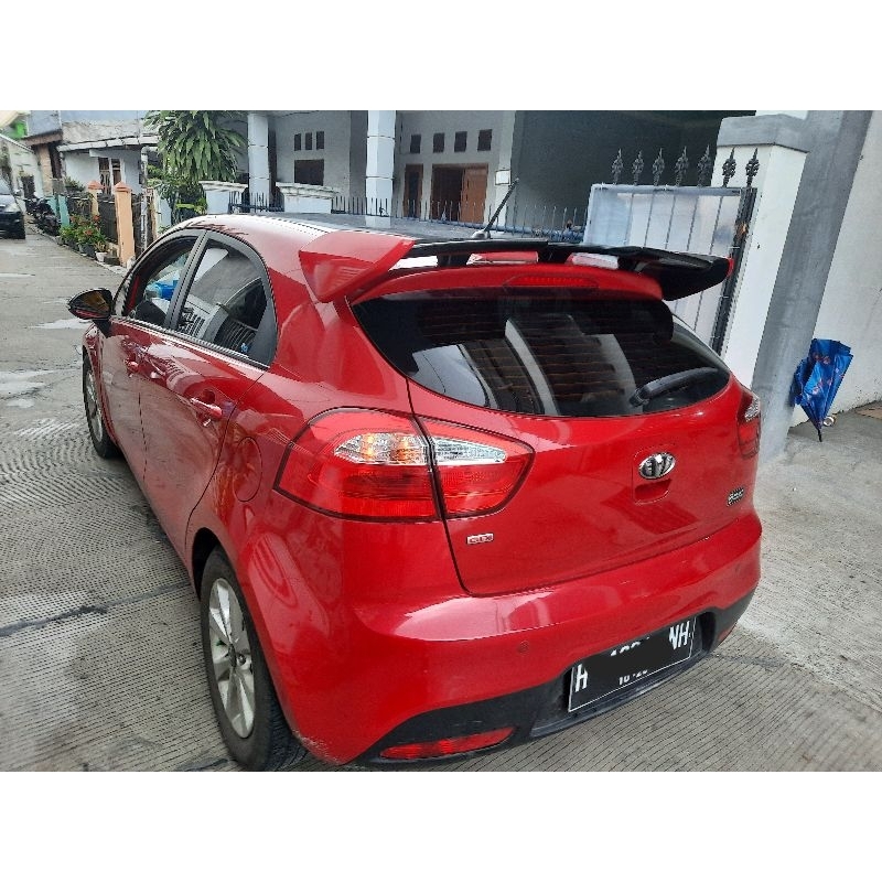 Spoiler KIA RIO model Urbanite Bahan Plastik ABS