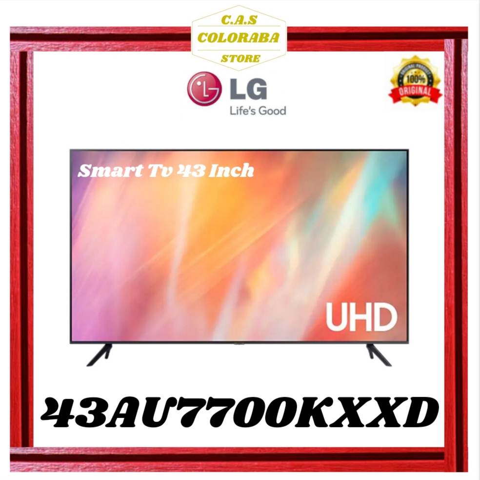 TV SAMSUNG UA43AU7700 SMART TV 43 INCH LED 4K UHD 43AU7700 43AU AU7700 TV SAMSNG 43 INCH