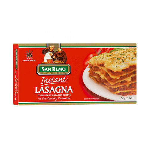 

San Remo Lasagna Instant 250gr