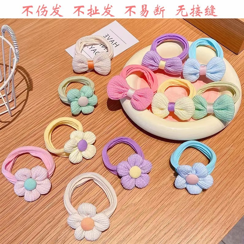 (ISI 6 PCS) Ikat Rambut Rosie / Kunciran Karet Anak Perempua Kualitas Import Gaya Korea Kuncir Wanita Balita kiosbalitaaprillia