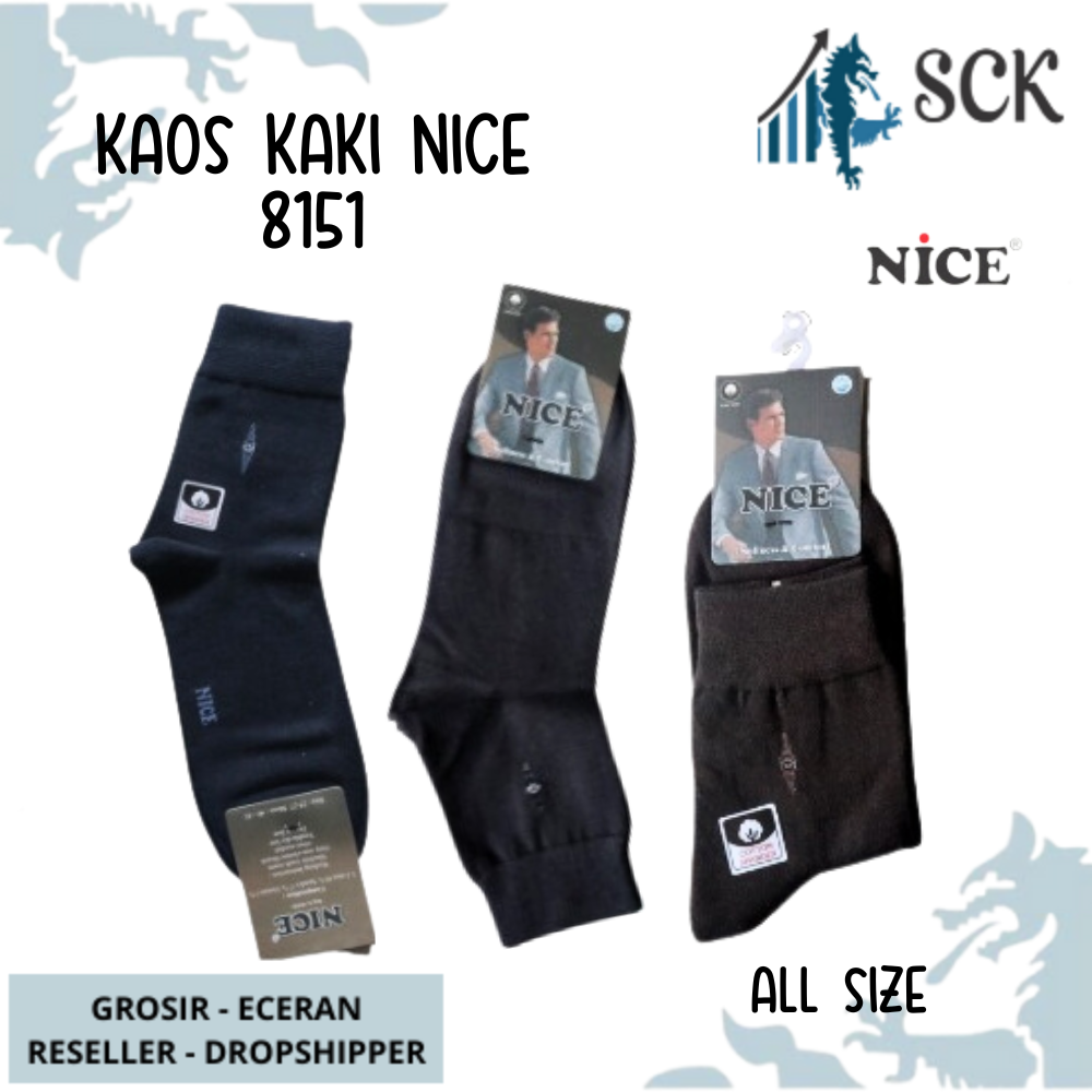 Kaos Kaki NICE 8151 Polos Warna / Kaos Kaki NICE 8151 / Invisible Socks - sckmenwear GROSIR