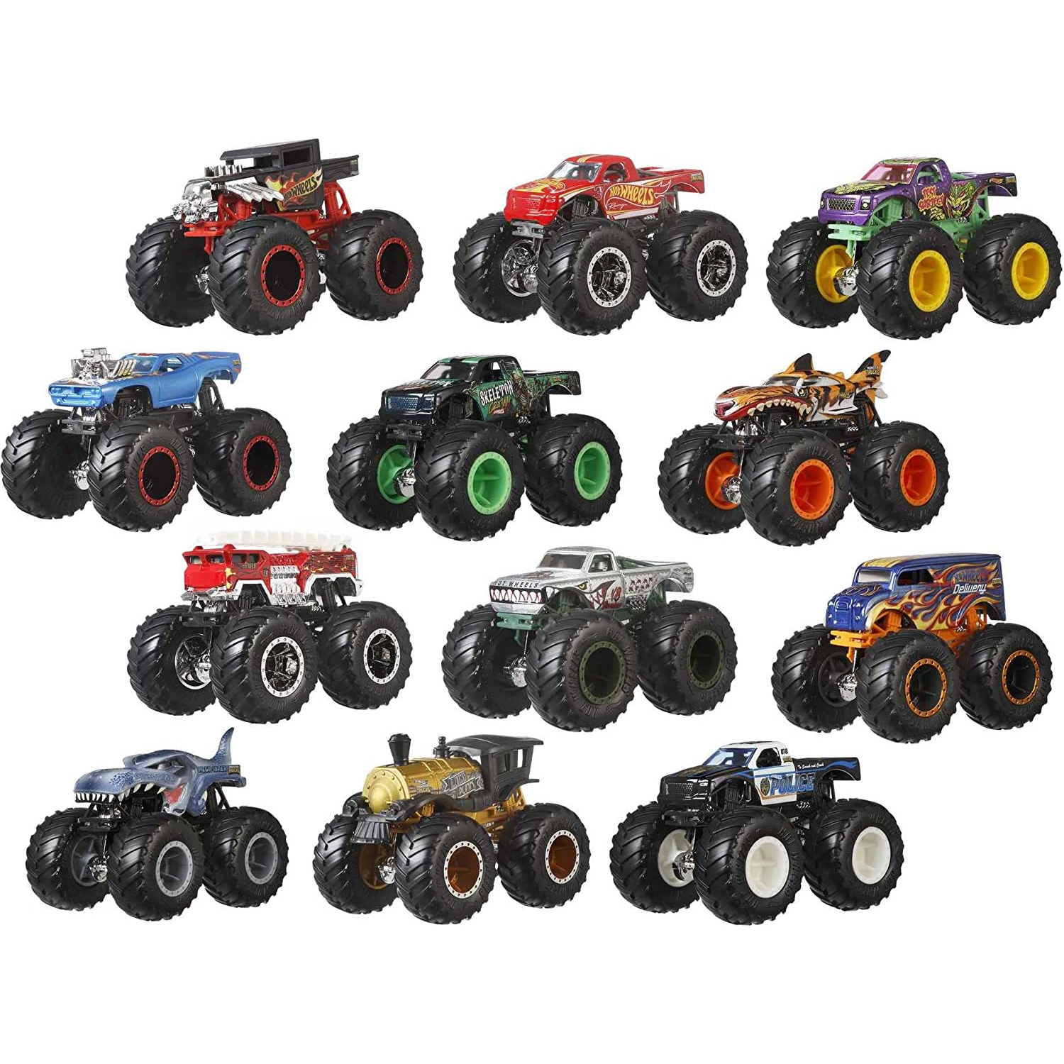 Hotwheels Monster Trucks Monster Jam - Bisa Pilih 50 Model