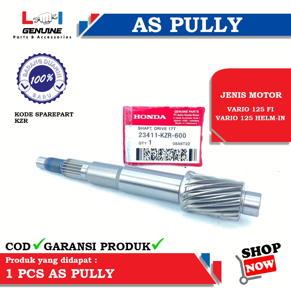 -LOI- AS PULLEY GEAR PULLY VARIO 125 FI KZR