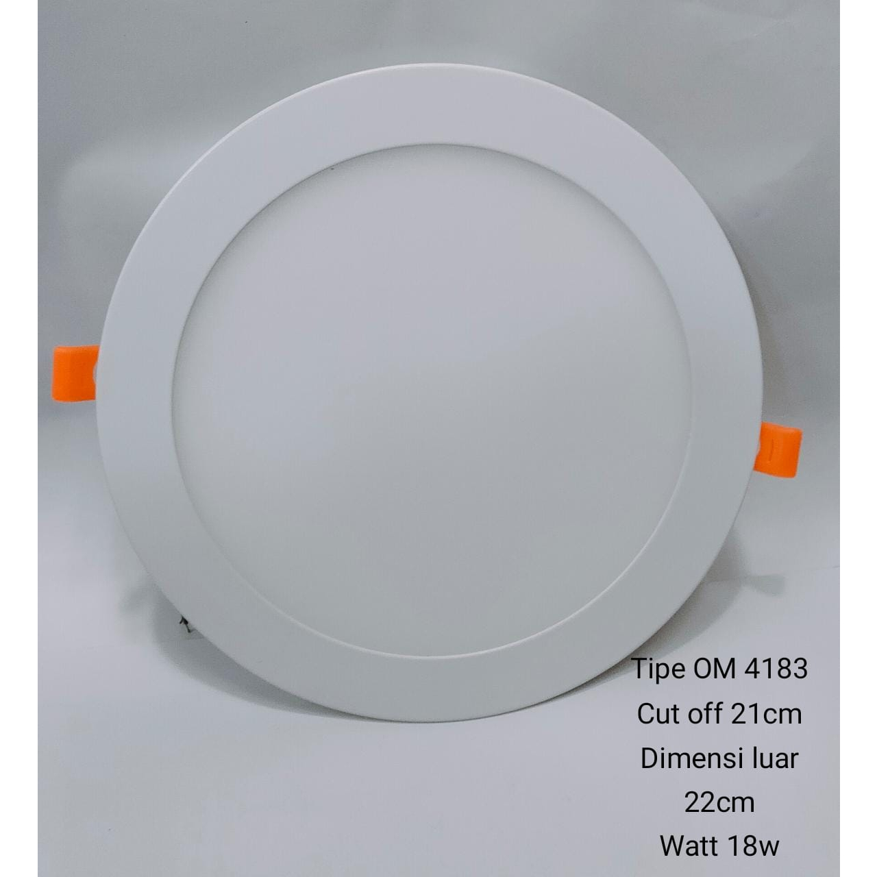 Lampu led Downlight 18watt omega