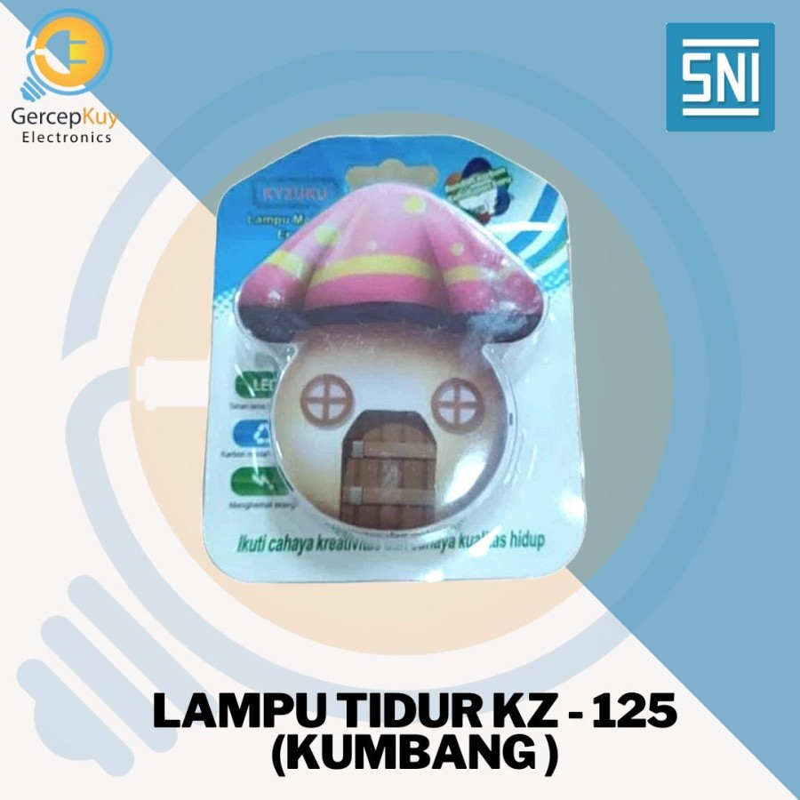 Lampu Tidur KZ - 126 / Lampu Tidur Model Jamur KYZUKU