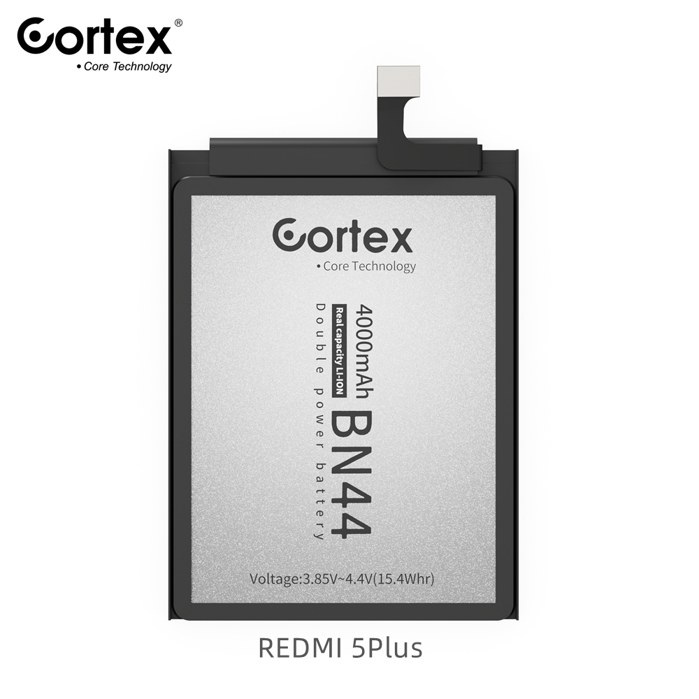 Cortex - BN44 BN 44 Redmi 5 Plus Original Double Power IC Real Capacity Batre Batrai Baterai Battery