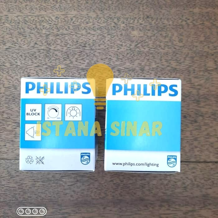 LAMPU HALOGEN MR 16 CLOSED 12V 20W 50W PHILIPS Lampu Halogen Mangkok