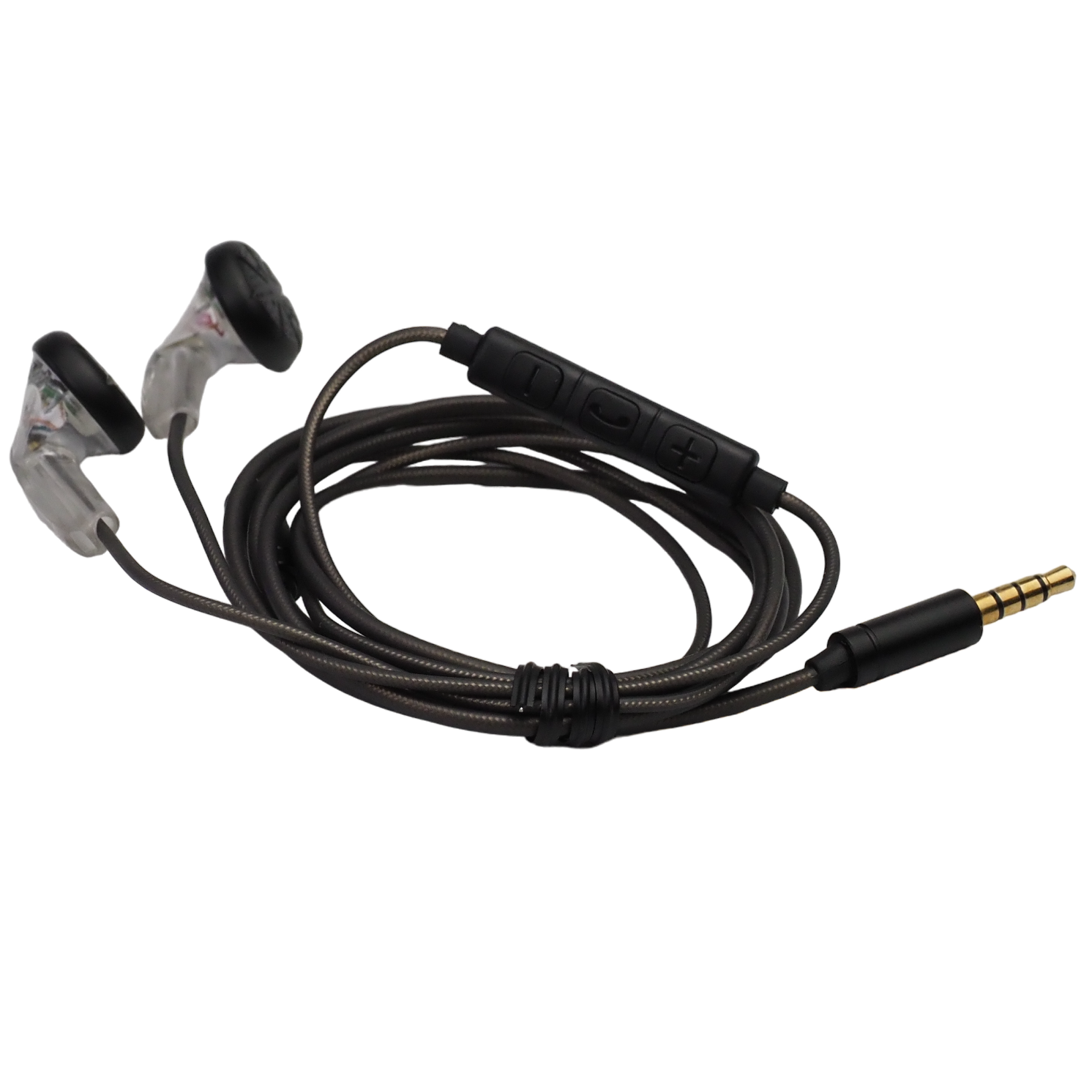 KGIS P1 PRO Volume Control Armored Cable Earbud with MIC