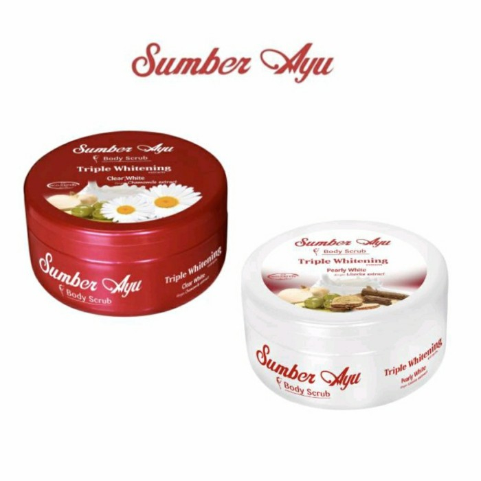 Sumber Ayu Body Scrub Triple Whitening Extract 100ml