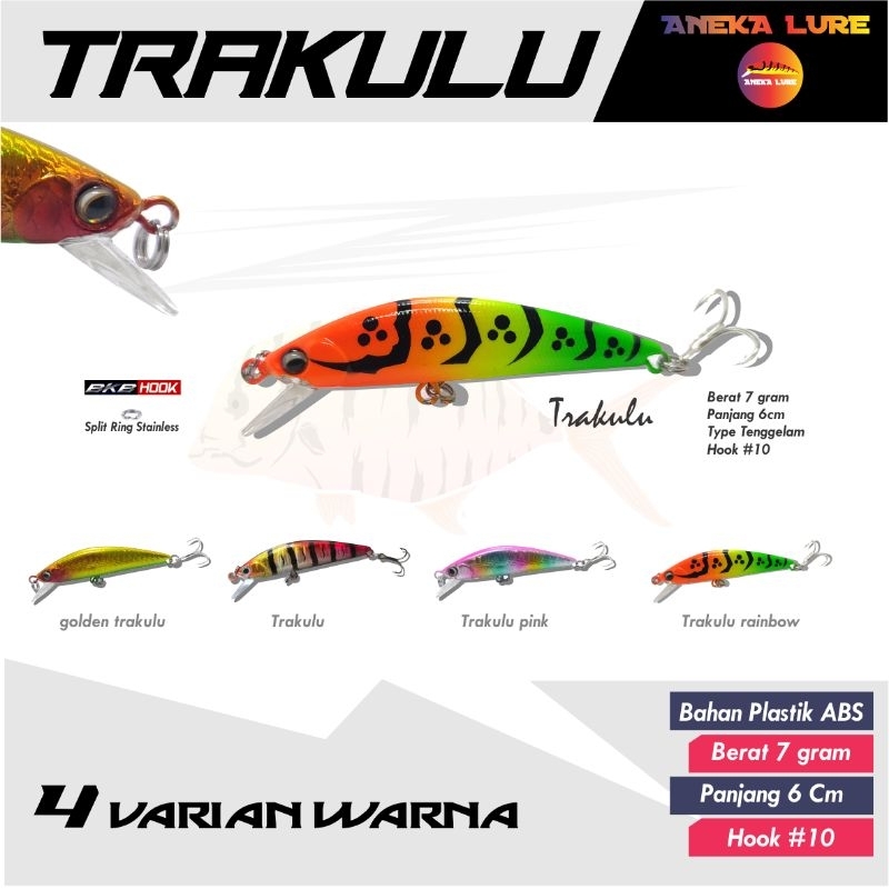 minnow Dinasti 7 gram trakulu sinking