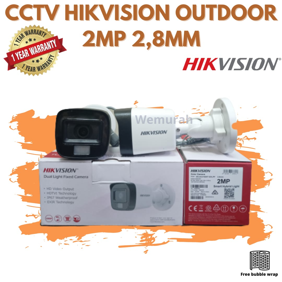 Kamera CCTV HIKVISION 2MP OUTDOOR - cctv outdoor 2mp