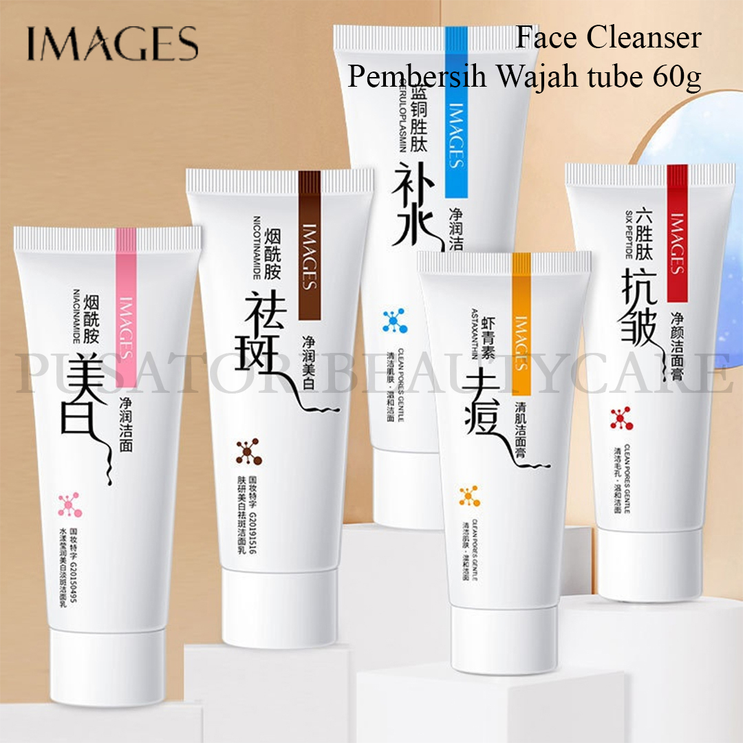 IMAGES  Face Cleanser Pembersih Wajah tube 60g