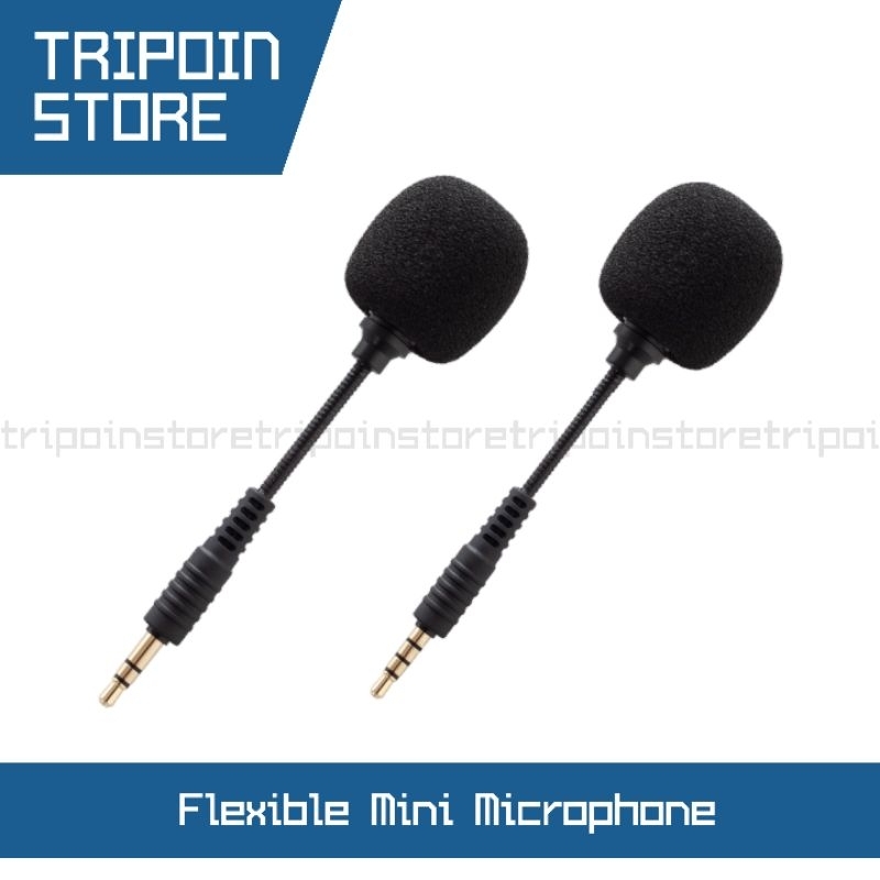 Flexible Mini Microphone - Fleximic - 3.5mm Mini Mic TRRS TRS