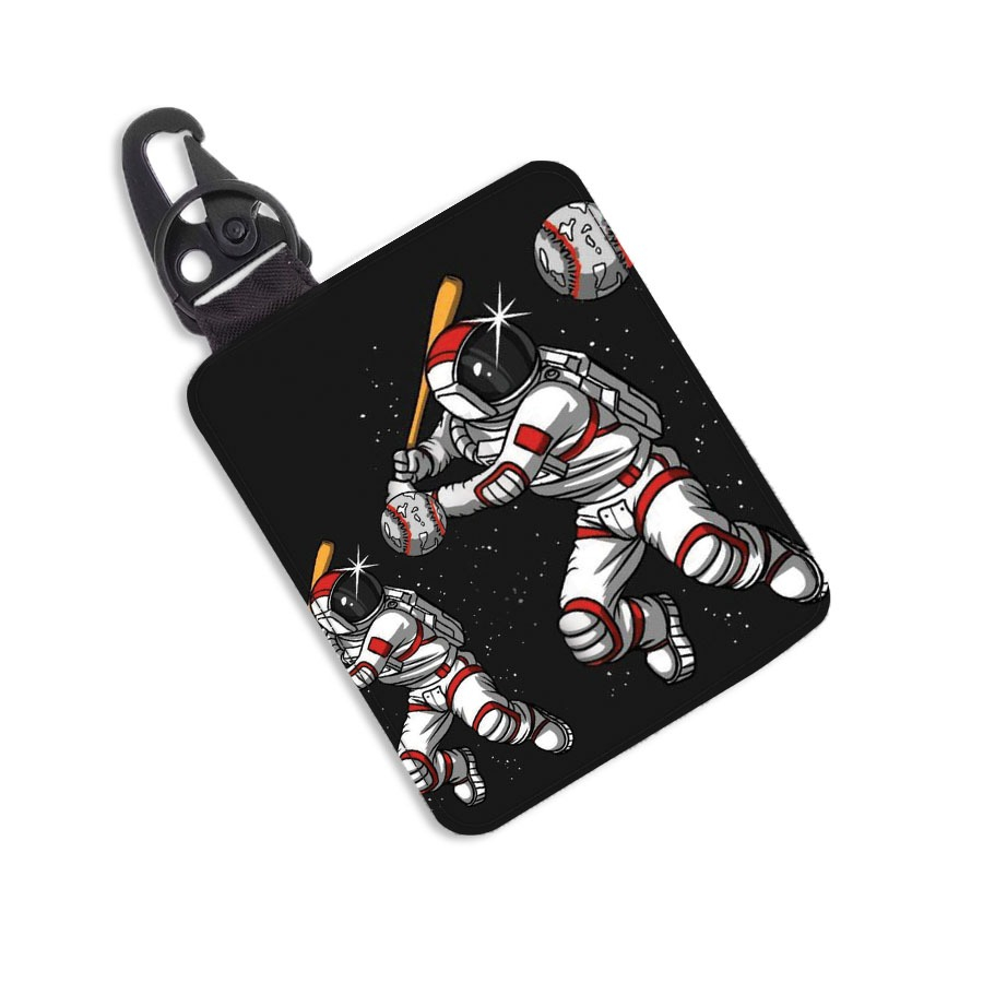 Dompet STNK Mobil Motor Motif  Astronot Gantungan Kunci kendaraan Mobil motor Carabiner Premium ads 035