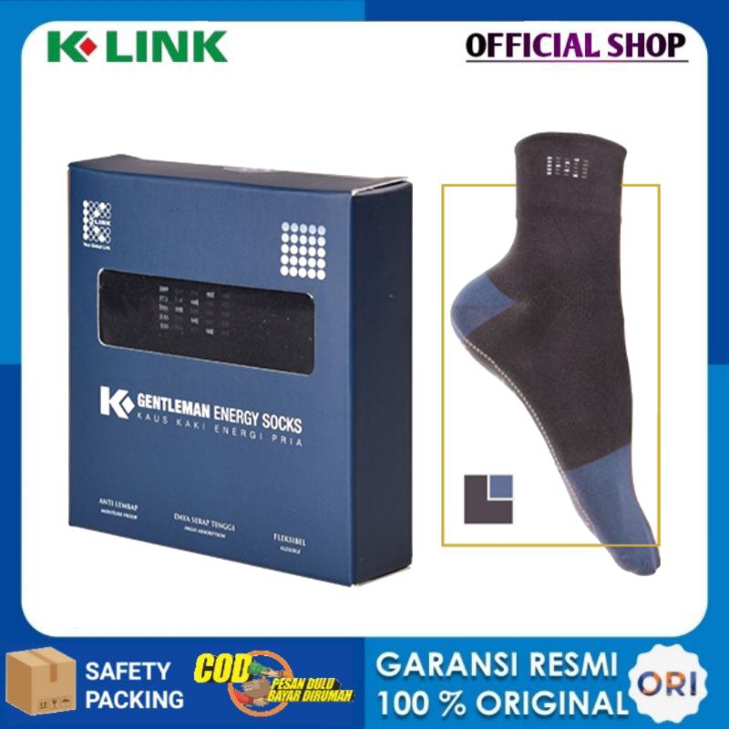 KAOS KAKI KESEHATAN ORIGINAL  K-GENTLEMAN ENERGY SOCKS
