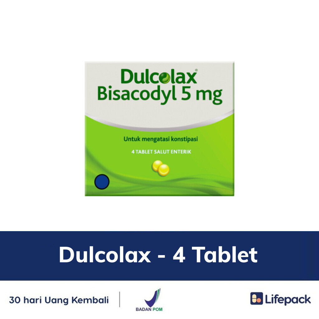 Dulcolax - 4 Tablet - LIFEPACK