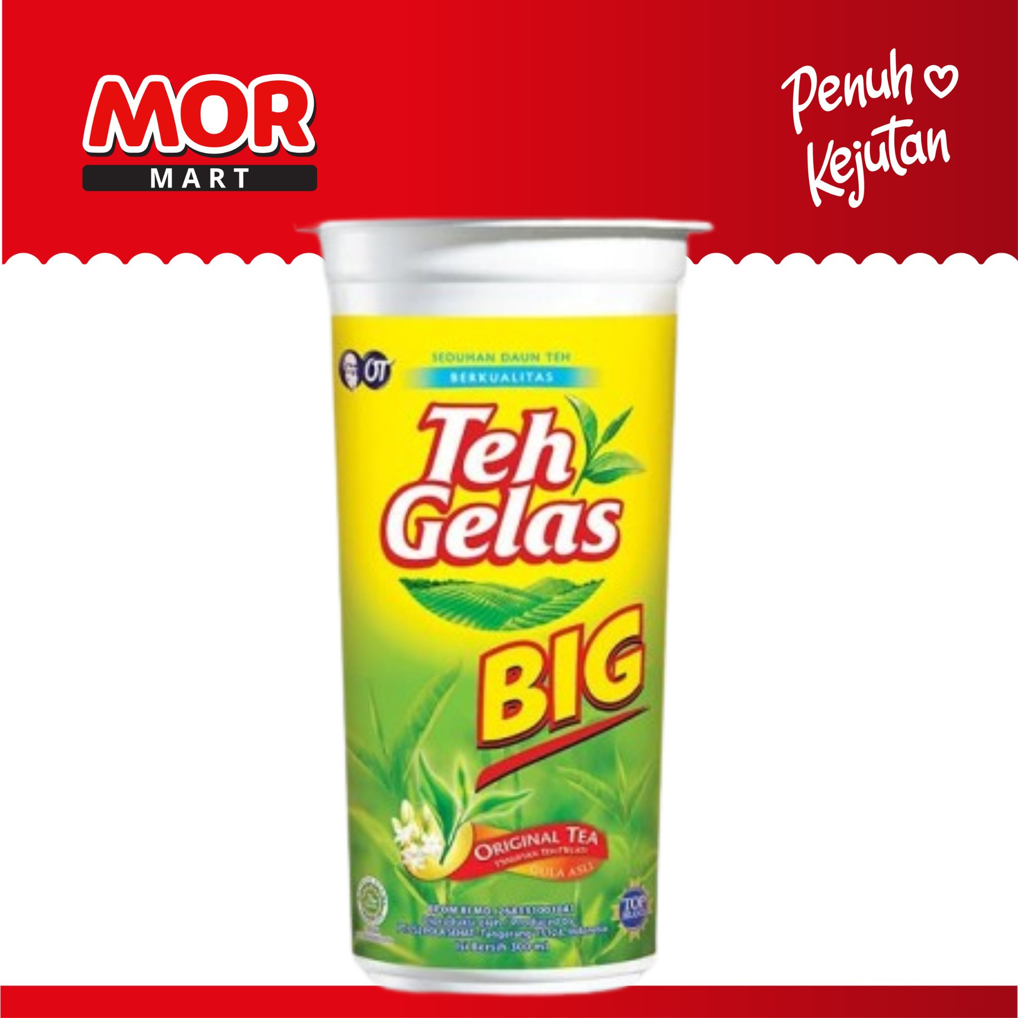 

TEH GELAS Original Teh Manis Big Cup 250 ml