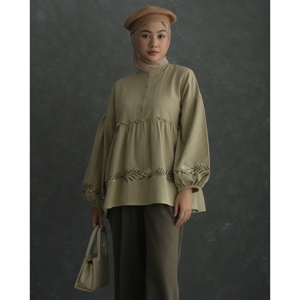 Myrubyicious NIRANA LONGSLEEVE KODE NN1963  | LONGSLEEVE | LONGSLEEVE WANITA | LONGSLEEVE MOTIF | LONGSLEEVE  BUNGA