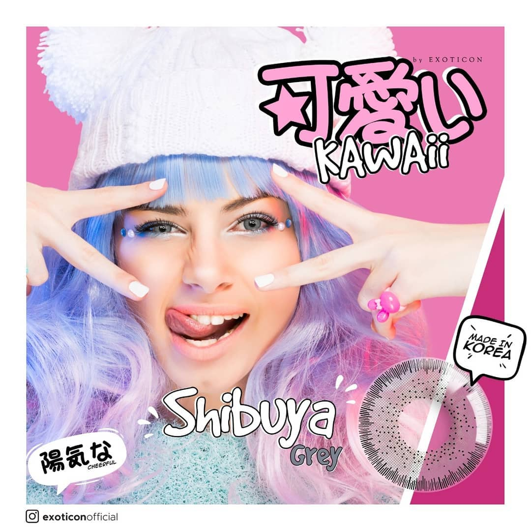 Softlens X2 KAWAII Minus (-0.50 s/d -2.75) by Exoticon