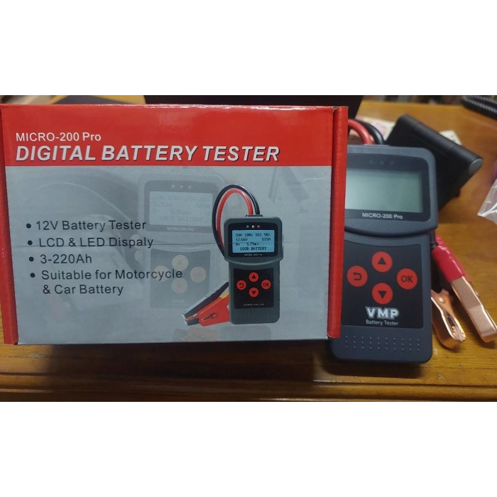 Lancol Micro 200 Battery Tester Aki Test Aki Tester Baterai Cek Aki