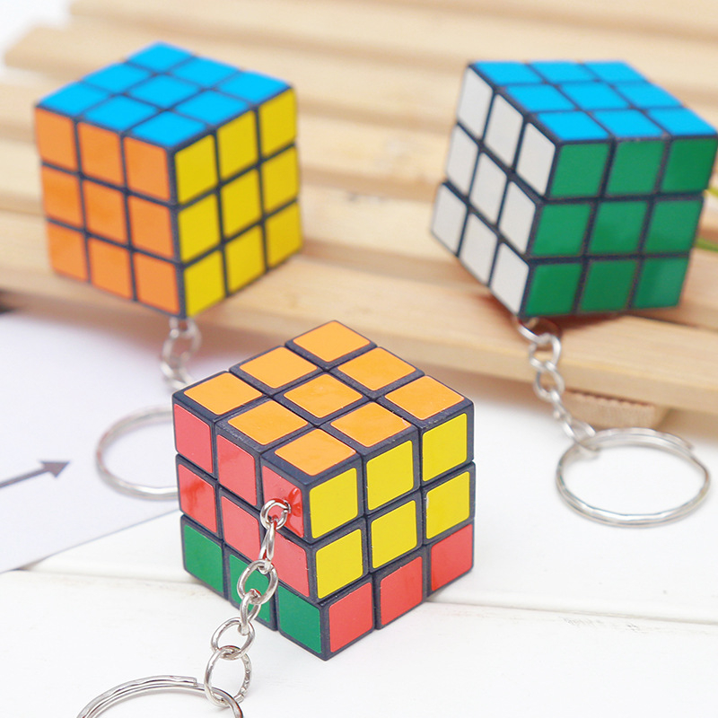 Gantungan Kunci Rubik / Mobil LED Mini / Boneka Anak Perempuan Girl LUCU - Rubik / Girl Doll Keychain - Mini Keychain Car Tamiya LED Lampu