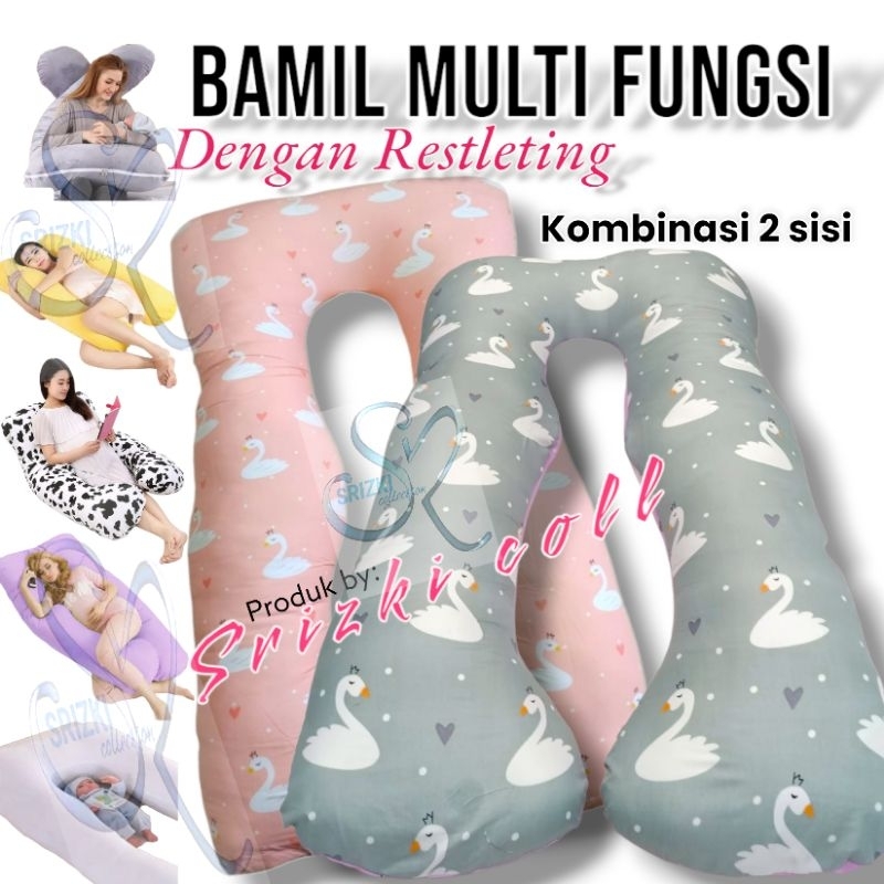 BESTSELLER Bantal ibu hamil dan menyusui  tebal pakai RESLETING selebar bantal /bantal nyaman [COD] tersedia uk JUMBO di link lainnya [sku 2 151L]