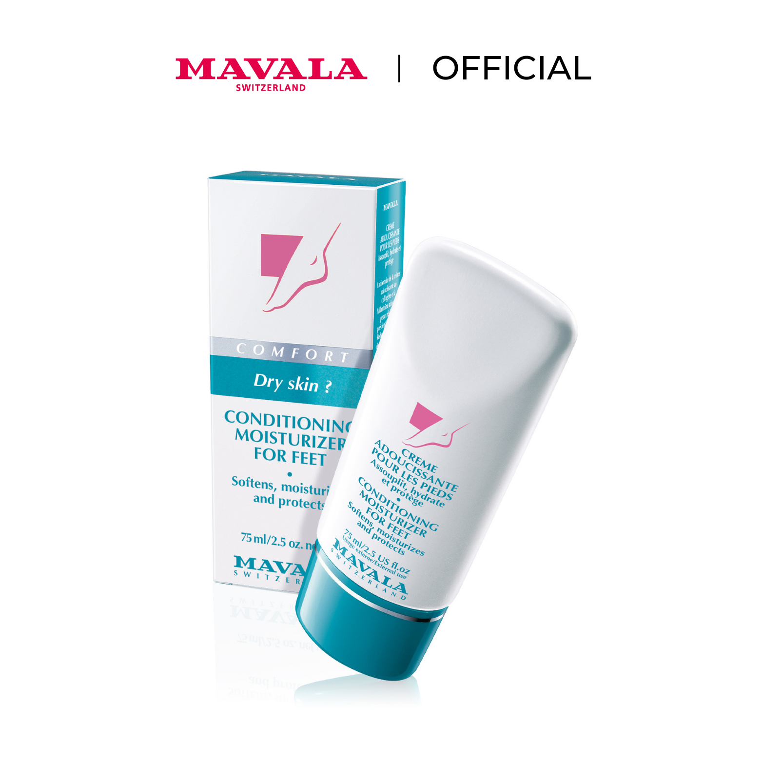 Mavala Conditioning Moist For Feet 75 Ml