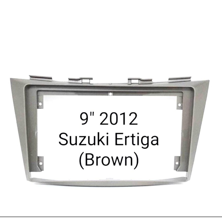frame head unit android 9 inch mobil suzuki ertiga 2012-2017