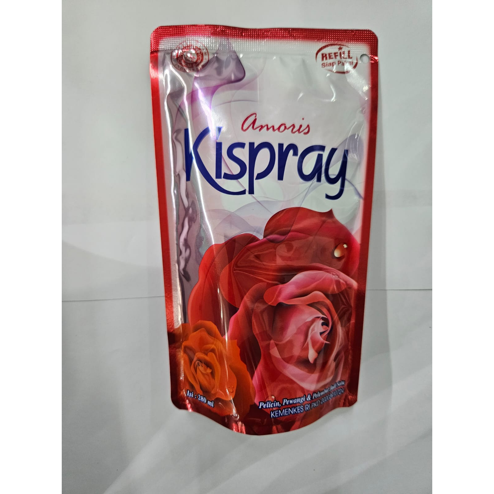 Kispray Pelicin Pewangi Pelembut Pakaian Reffil 280ML