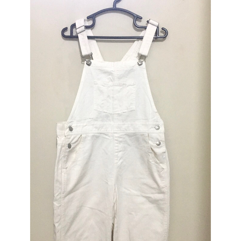 PRELOVED JUMPSUIT COLZA PUTIH