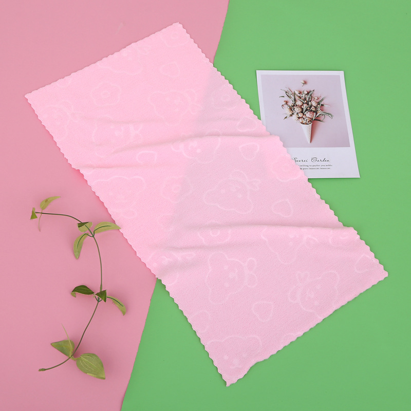 Kain Lap 30x60 cm Lembut Microfiber Serbaguna Face Wash Baby Towel Polos Wajah Piring Anti Minyak Micro Fiber 30 x 60 Dapur Piring Meja Penyerap Serap Air Handuk